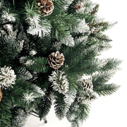 Yorbay künstlich Weihnachtsbaum mit Schnee und Deko - K185 - 6 - yorbiy.com