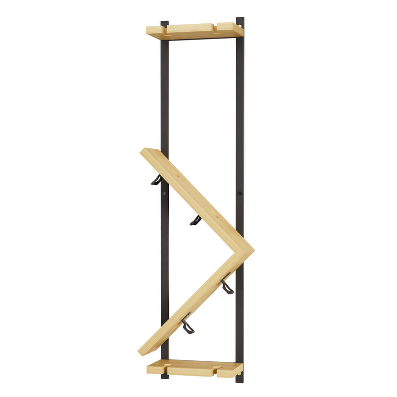 Yorbay Wand - Weinregal für 4 Flaschen und 4 Gläser - YB124-D063x2 - 10 - yorbiy.com