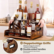 Yorbay Tisch - Weinregal 3 - stufig für 12 Flaschen - YB109 - D059 - 6 - yorbiy.com