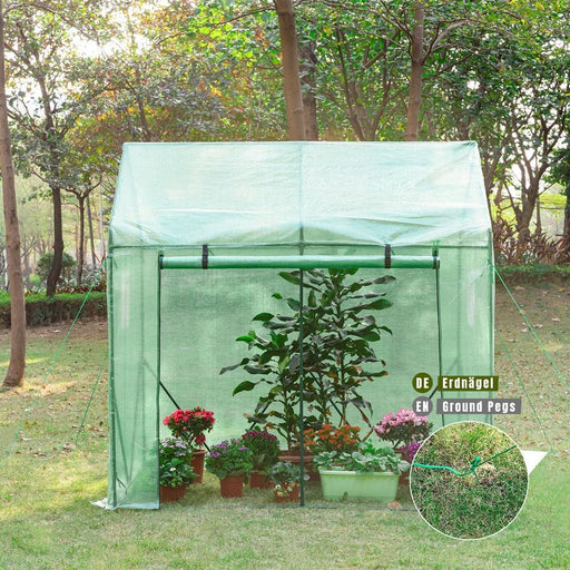 Yorbay Foliengewächshaus 200 x 140 x 200 cm - G39 - 2 - yorbiy.com