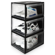Yorbay Super transparent Schuhbox Schwarz - B57 - 3 - yorbiy.com
