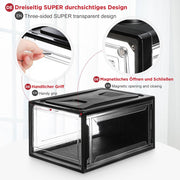 Yorbay Super transparent Schuhbox Schwarz - 2xB57 - 17 - yorbiy.com