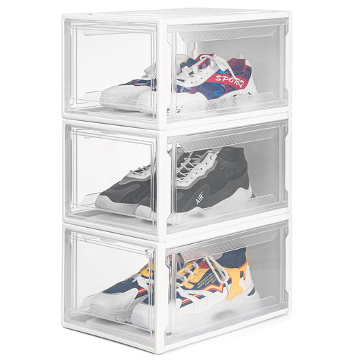 Yorbay Schuhbox, weiß S / L, 3er / 12er Set - B36 - 14 - yorbiy.com