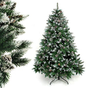 Yorbay künstlich Weihnachtsbaum mit Schnee und Deko - K185 - 1 - yorbiy.com