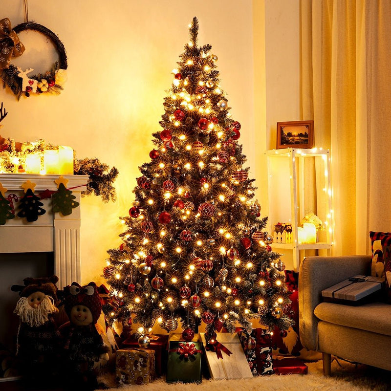 Yorbay künstlicher Weihnachtsbaum mit Beleuchtung, 150 cm, 180 cm und 210 cm - O016A - 5 - yorbiy.com