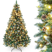 Yorbay künstlicher Weihnachtsbaum mit Beleuchtung, 150 cm, 180 cm und 210 cm - O016A - 1 - yorbiy.com
