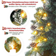 Yorbay künstlicher Weihnachtsbaum mit Beleuchtung, 150 cm, 180 cm und 210 cm - O016A - 3 - yorbiy.com